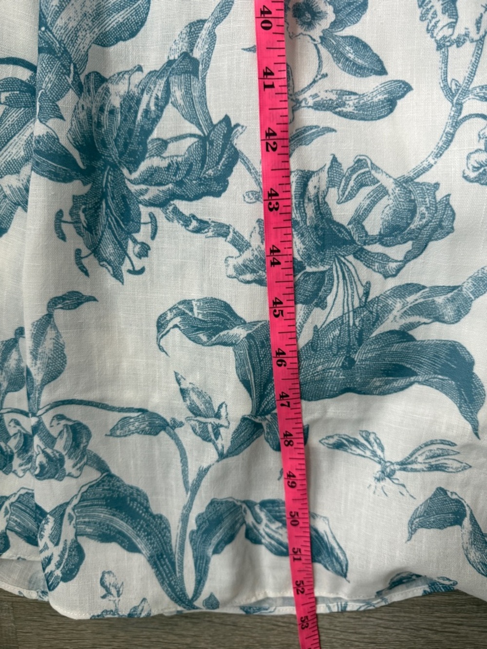 NEW Tuckernuck Hyacinth House Dusty Blue Floral Maizie Maxi Dress Medium - Picture 8 of 12